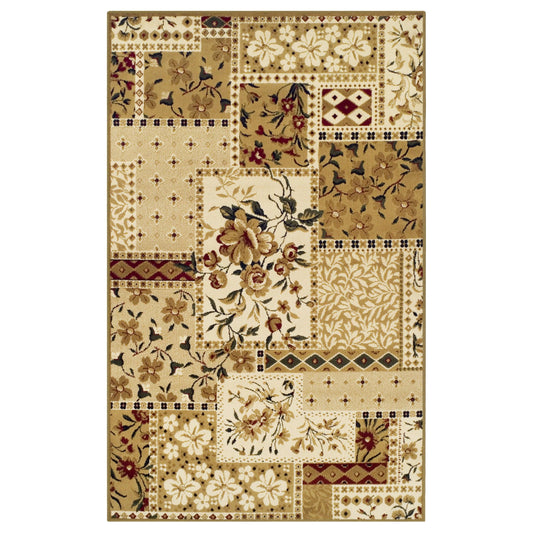 Flower Patch Vintage French Aubusson Area Rug