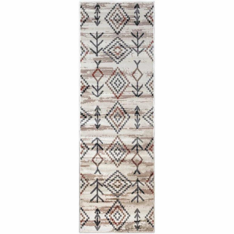Gared Traditional Southwestern Tribal Area Rug