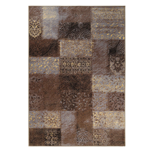 Hadley Damask Indoor Area Rug or Runner Rug
