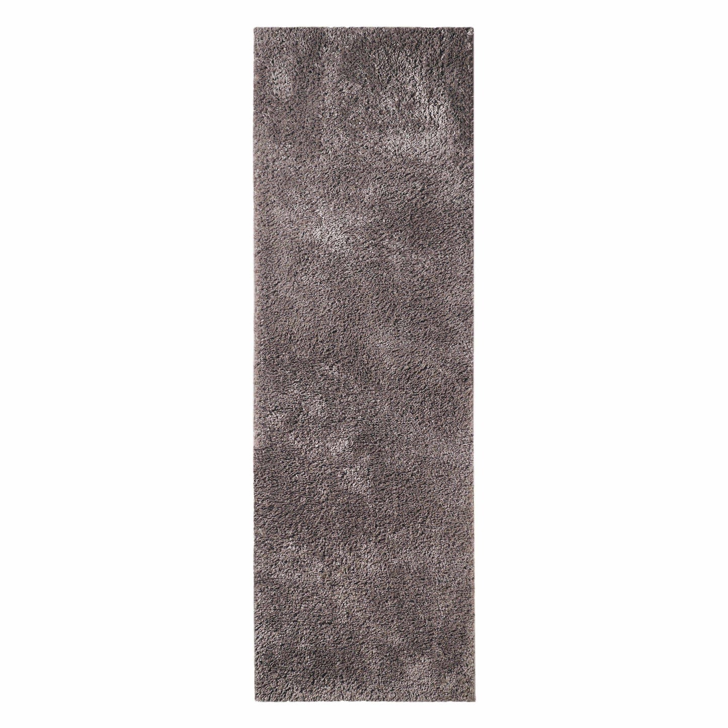Hand Tufted Solid Plush Shag Indoor Area Rug