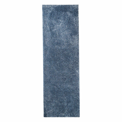 Hand Tufted Solid Plush Shag Indoor Area Rug