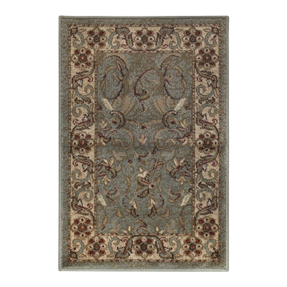Heritage Traditional Floral Scroll Indoor Runner or Area Rug