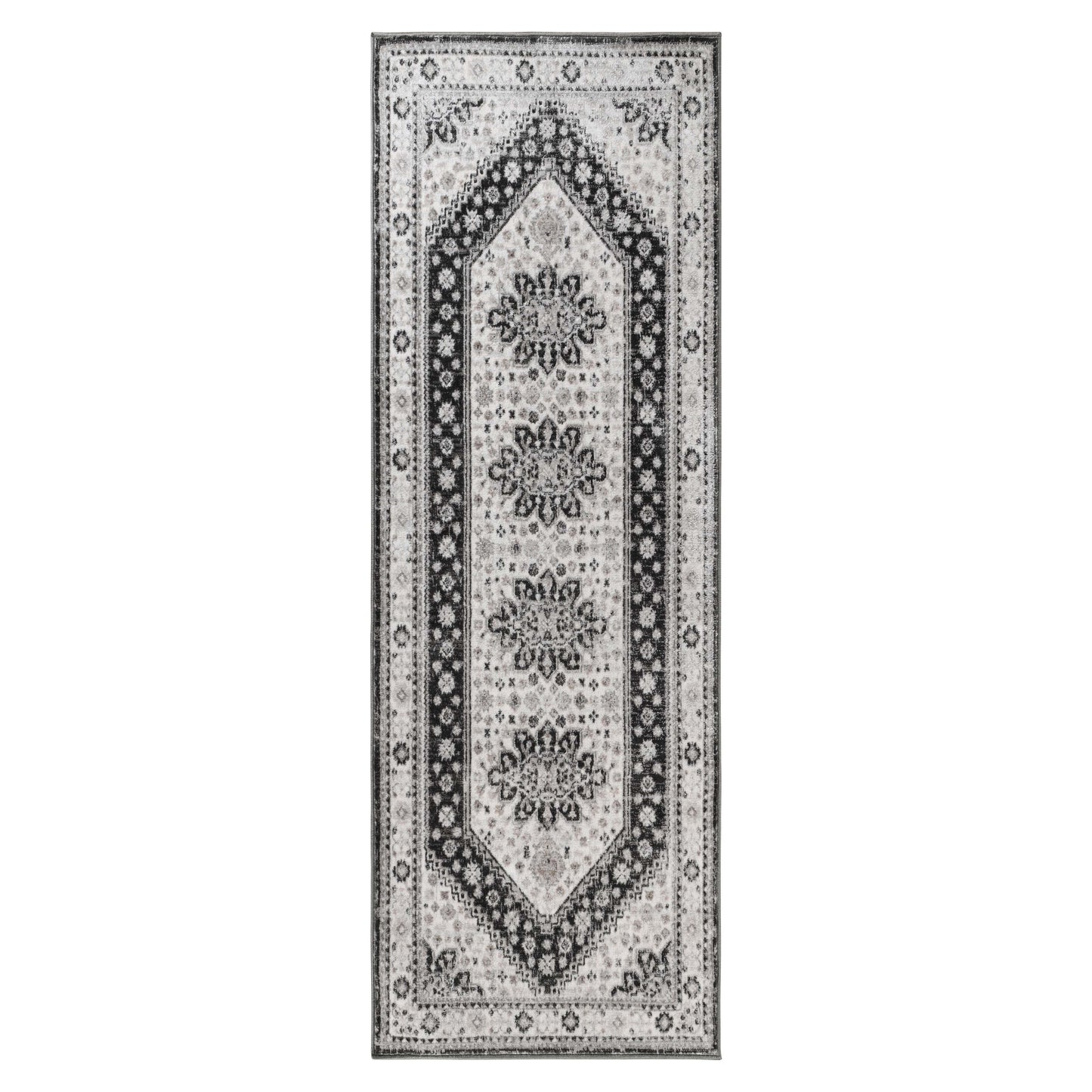 Layland Classic Vintage Medallion Indoor Area Rug or Runner