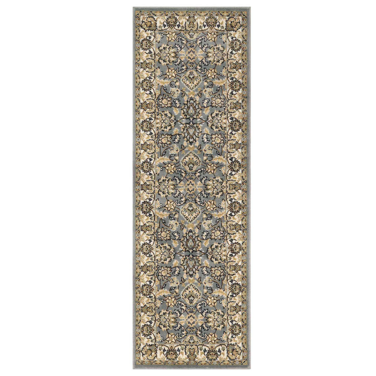Lille Elegant Floral Indoor Area Rug or Runner Rug Or Door Mat