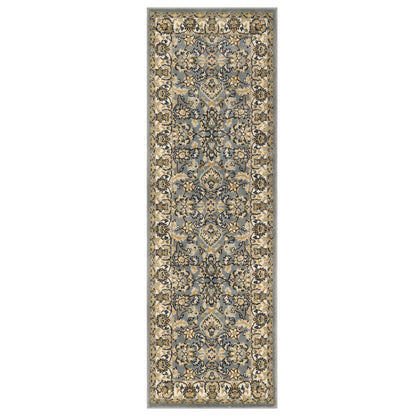 Lille Elegant Floral Indoor Area Rug or Runner Rug Or Door Mat
