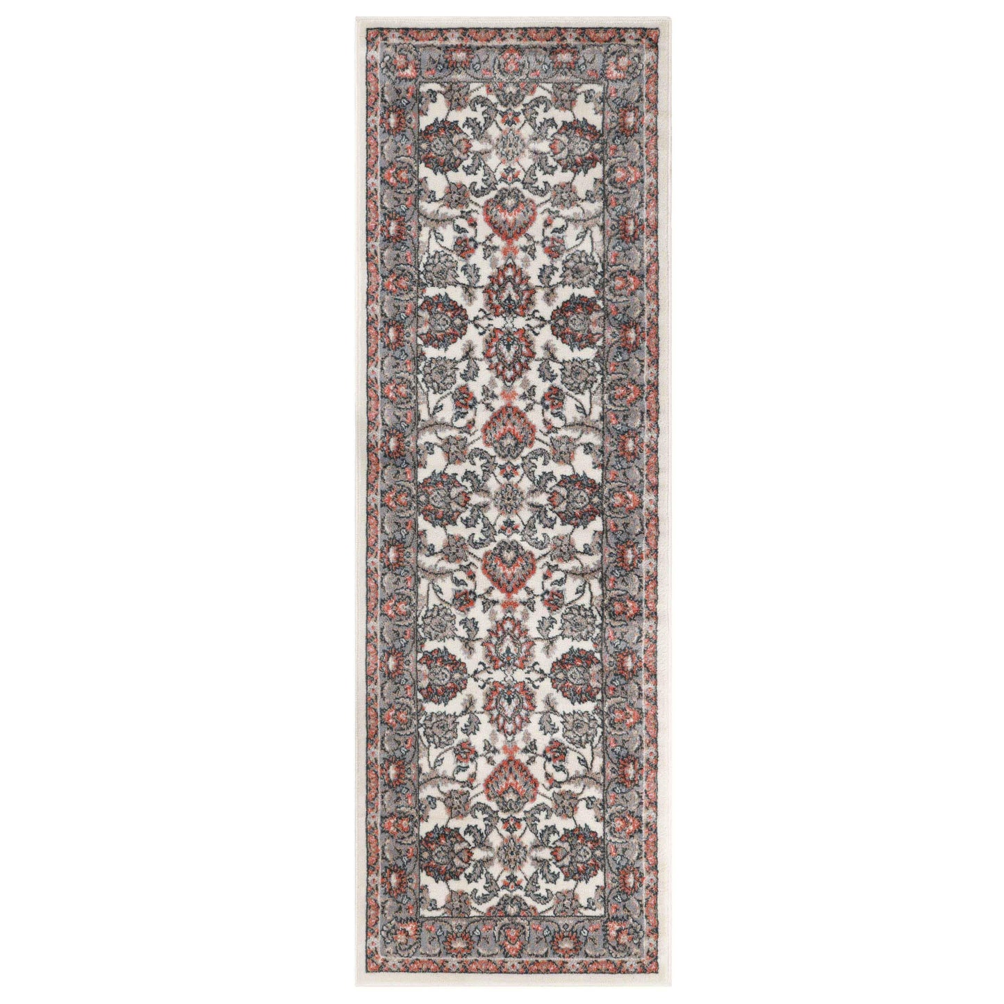 Lille Elegant Floral Indoor Area Rug or Runner Rug Or Door Mat