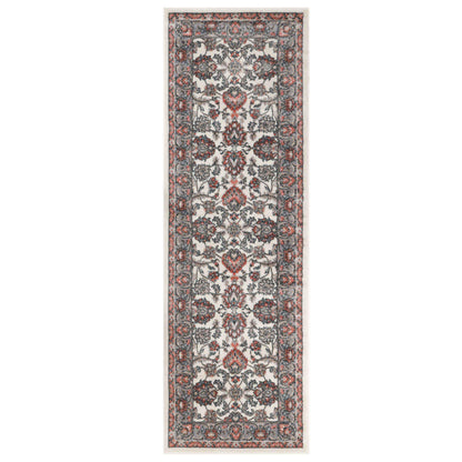 Lille Elegant Floral Indoor Area Rug or Runner Rug Or Door Mat