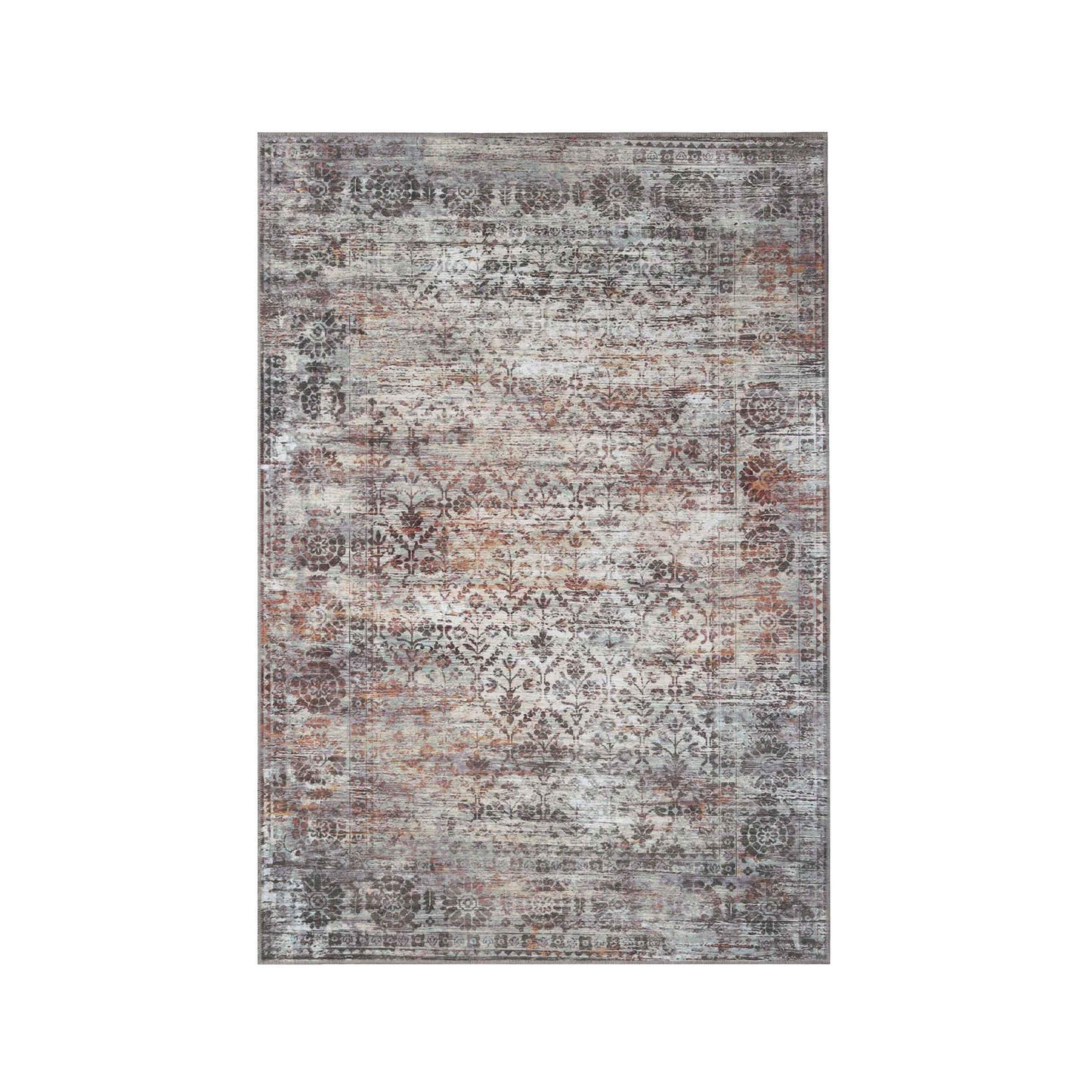 Macaw Diamond Lattice Non-Slip Washable Indoor Area Rug or Runner Rug