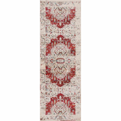 Marquis Modern Medallion Indoor Area Rug or Runner Rug