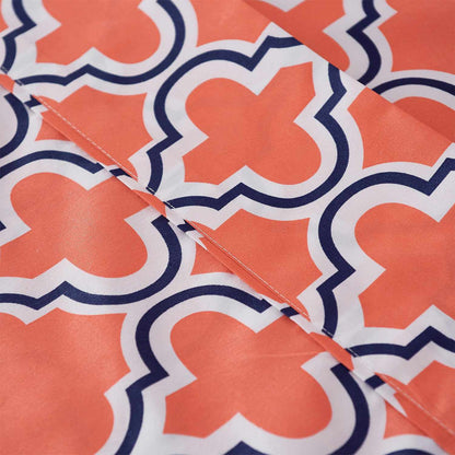  Superior Microfiber Wrinkle Resistant and Breathable Trellis Deep Pocket Sheet Set - Coral