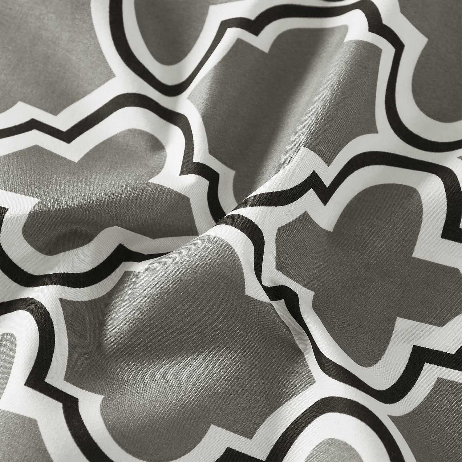  Superior Microfiber Wrinkle Resistant and Breathable Trellis Deep Pocket Sheet Set - Grey