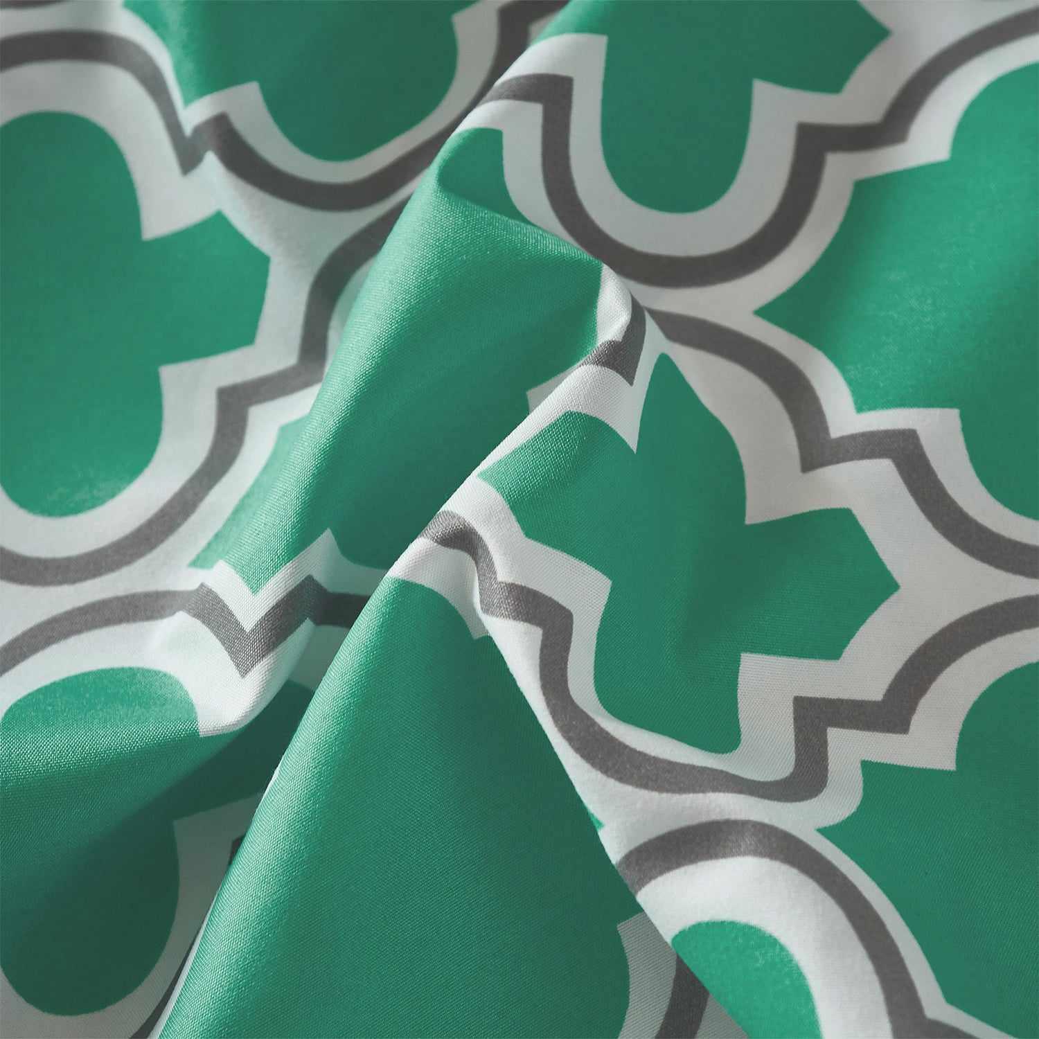  Superior Microfiber Wrinkle Resistant and Breathable Trellis Deep Pocket Sheet Set - Teal