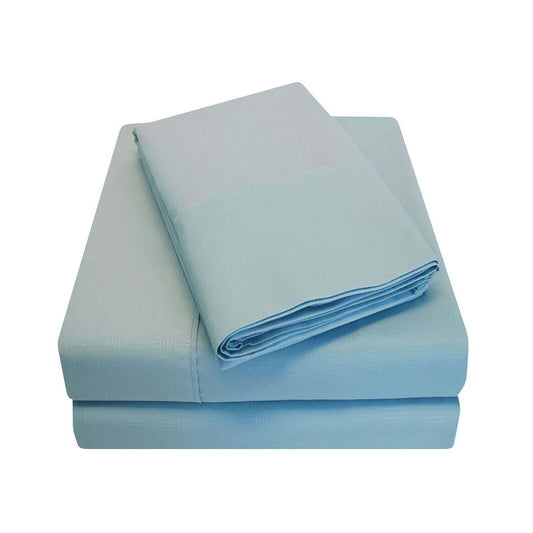Microfiber Embossed Basketweave Deep Pocket Sheet Set