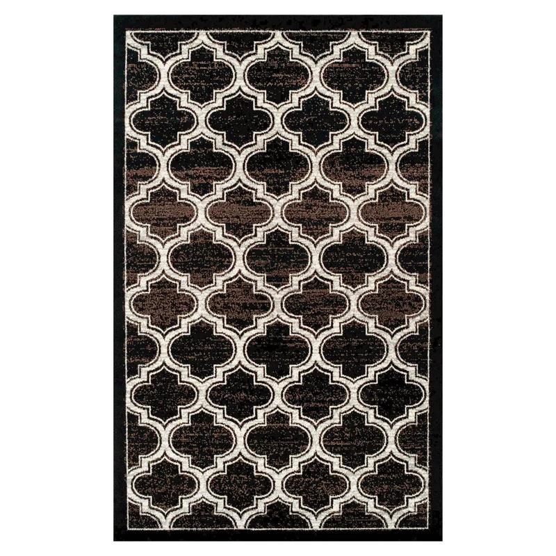 Distressed Moroccan Trellis Area Rug Or Runner Or Door Mat