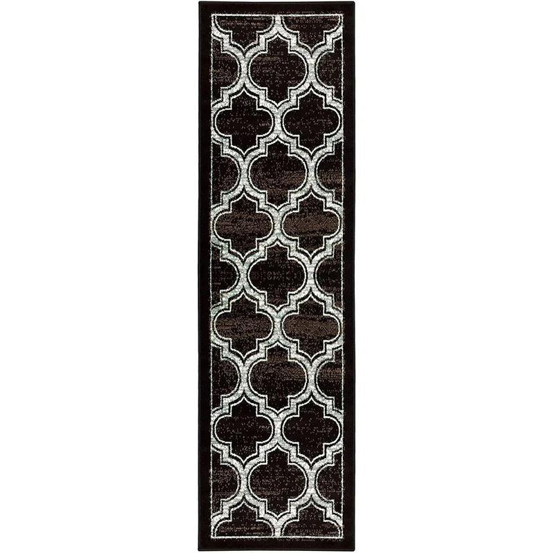 Distressed Moroccan Trellis Area Rug Or Runner Or Door Mat