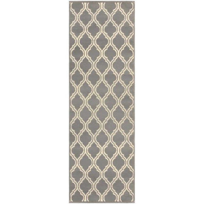 Double Moroccan Trellis Indoor Area Rug Or Runner Rug