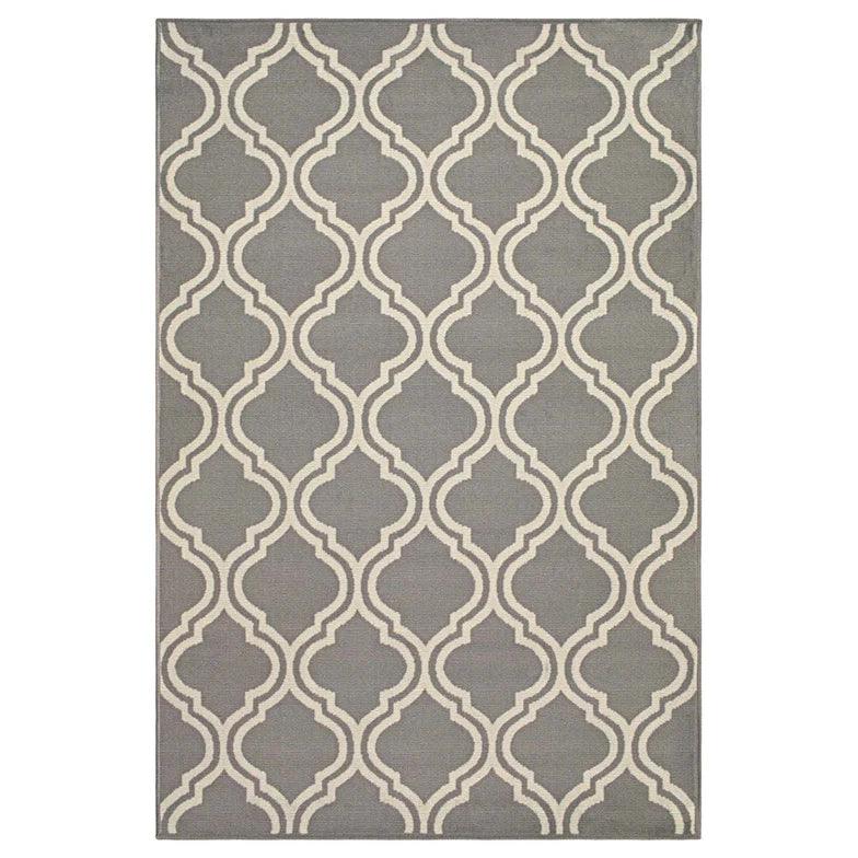 Double Moroccan Trellis Indoor Area Rug Or Runner Rug