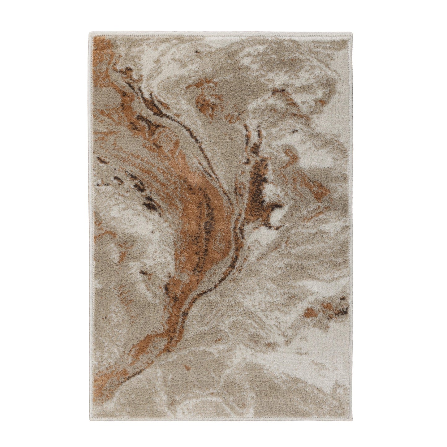 Morwenna Modern Abstract Watercolor Plush Indoor Area Rug Or Runner
