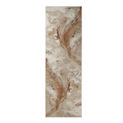 Morwenna Modern Abstract Watercolor Plush Indoor Area Rug Or Runner