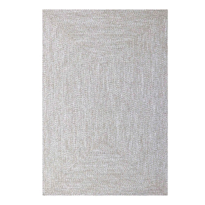 Multi Toned Braided Area Rug Bohemian Indoor Outdoor Rugs