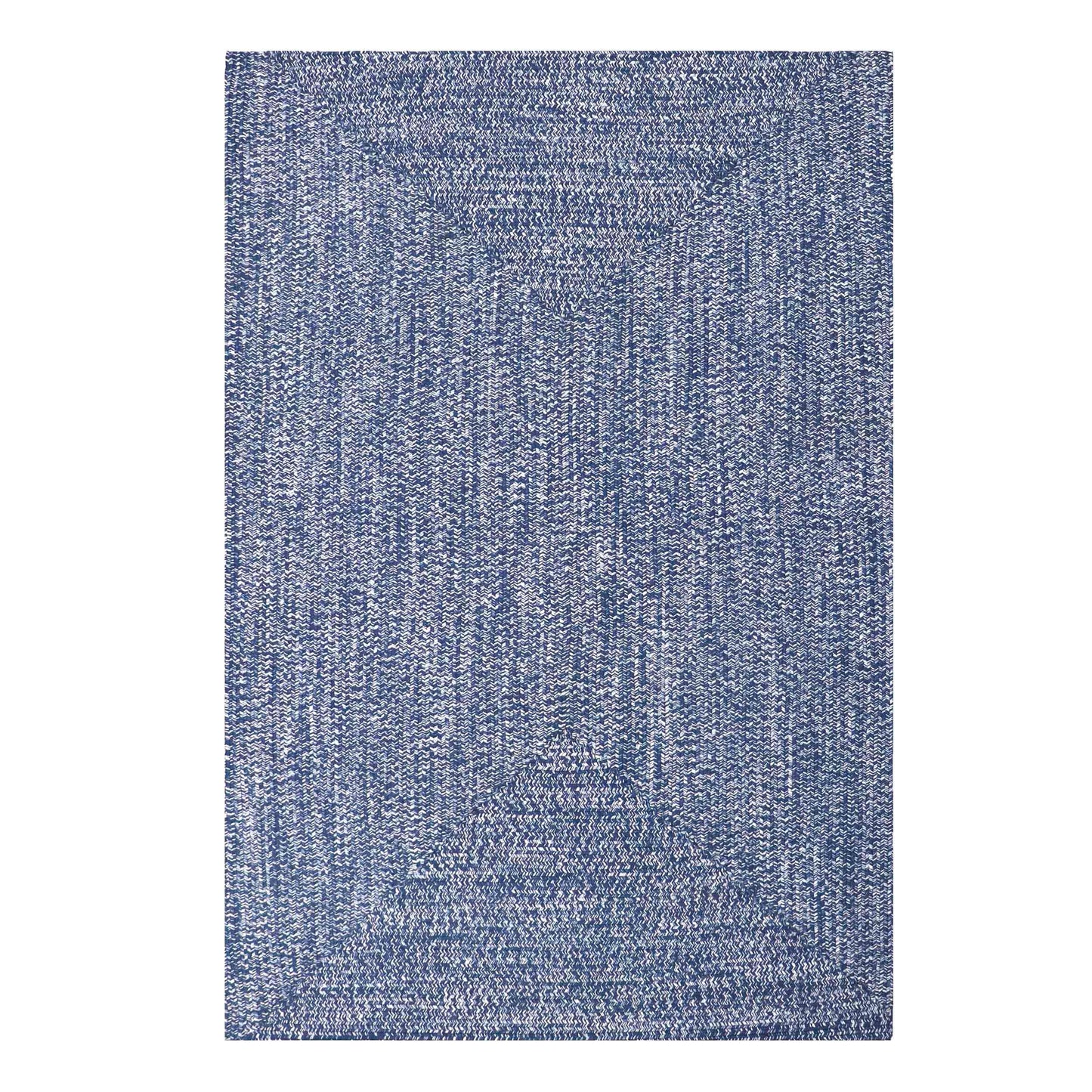 Multi Toned Braided Area Rug Bohemian Indoor Outdoor Rugs