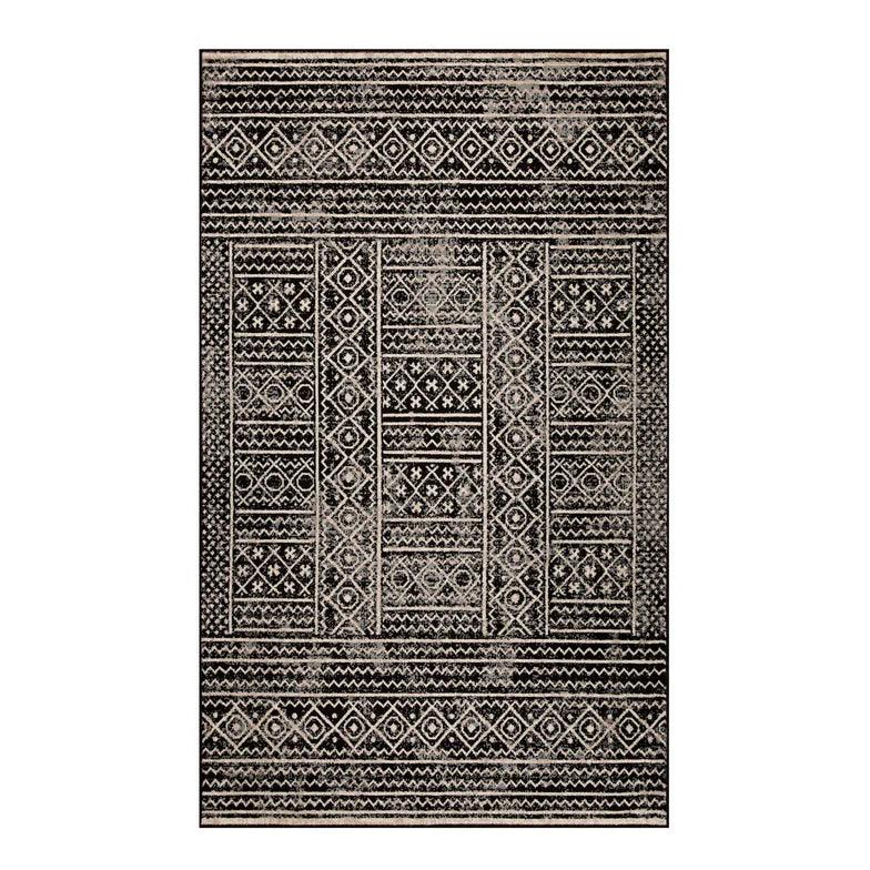 Formal Geometric Border Indoor Area Rug or Runner