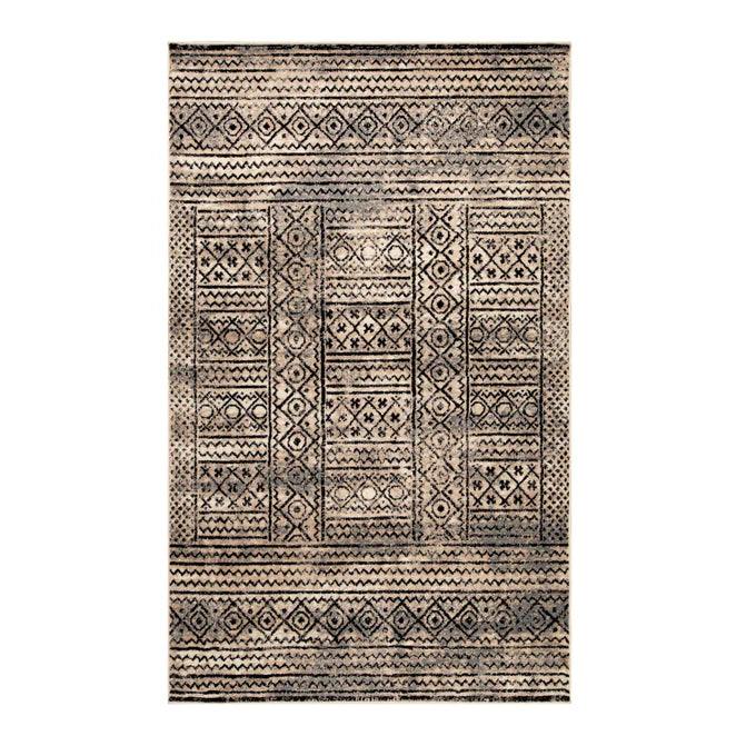 Formal Geometric Border Indoor Area Rug or Runner