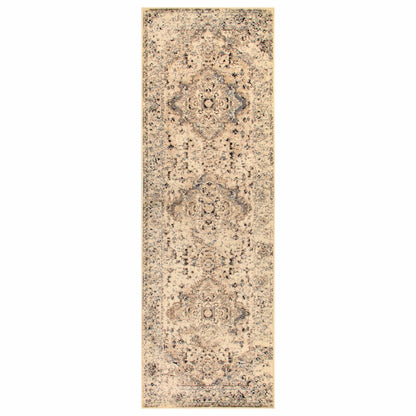 Nysa Oriental Floral and Vines Indoor Farmhouse Area Rug