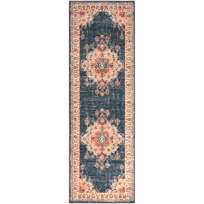 Octavia Vintage Persian Medallion Indoor Area Rug