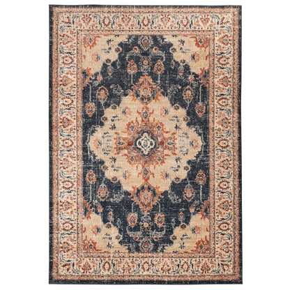 Octavia Vintage Persian Medallion Indoor Area Rug