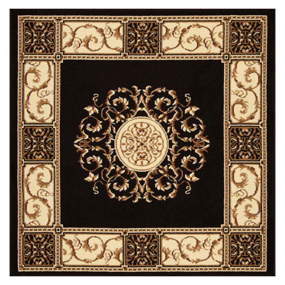 Oversized Medallion Modern Bohemian Indoor Area Rug or Runner Rug