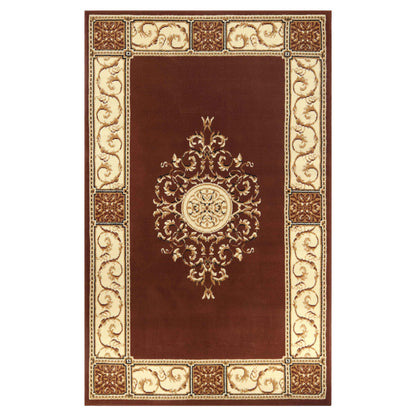 Oversized Medallion Modern Bohemian Indoor Area Rug or Runner Rug