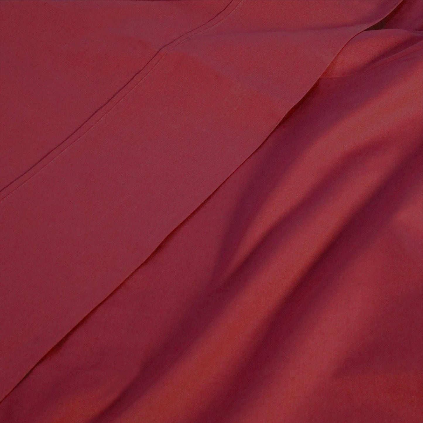 Superior 100% Cotton Percale 300 Thread Count Sheet Set - Burgundy