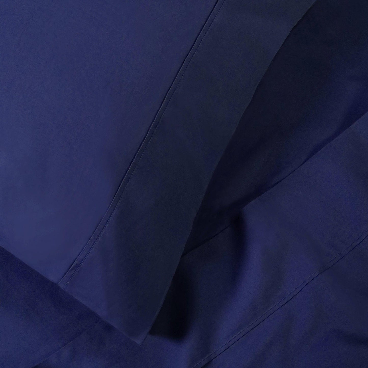 Superior 100% Cotton Percale 300 Thread Count Sheet Set - Crown Blue