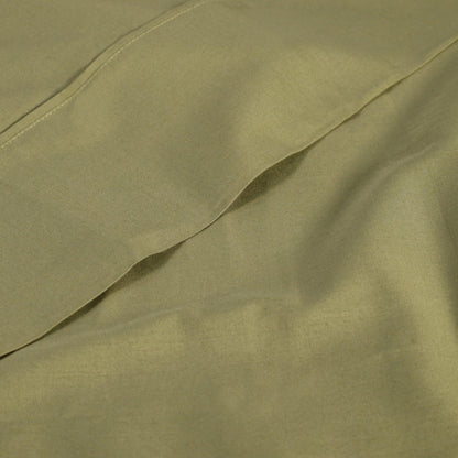 Superior 100% Cotton Percale 300 Thread Count Sheet Set - Sage