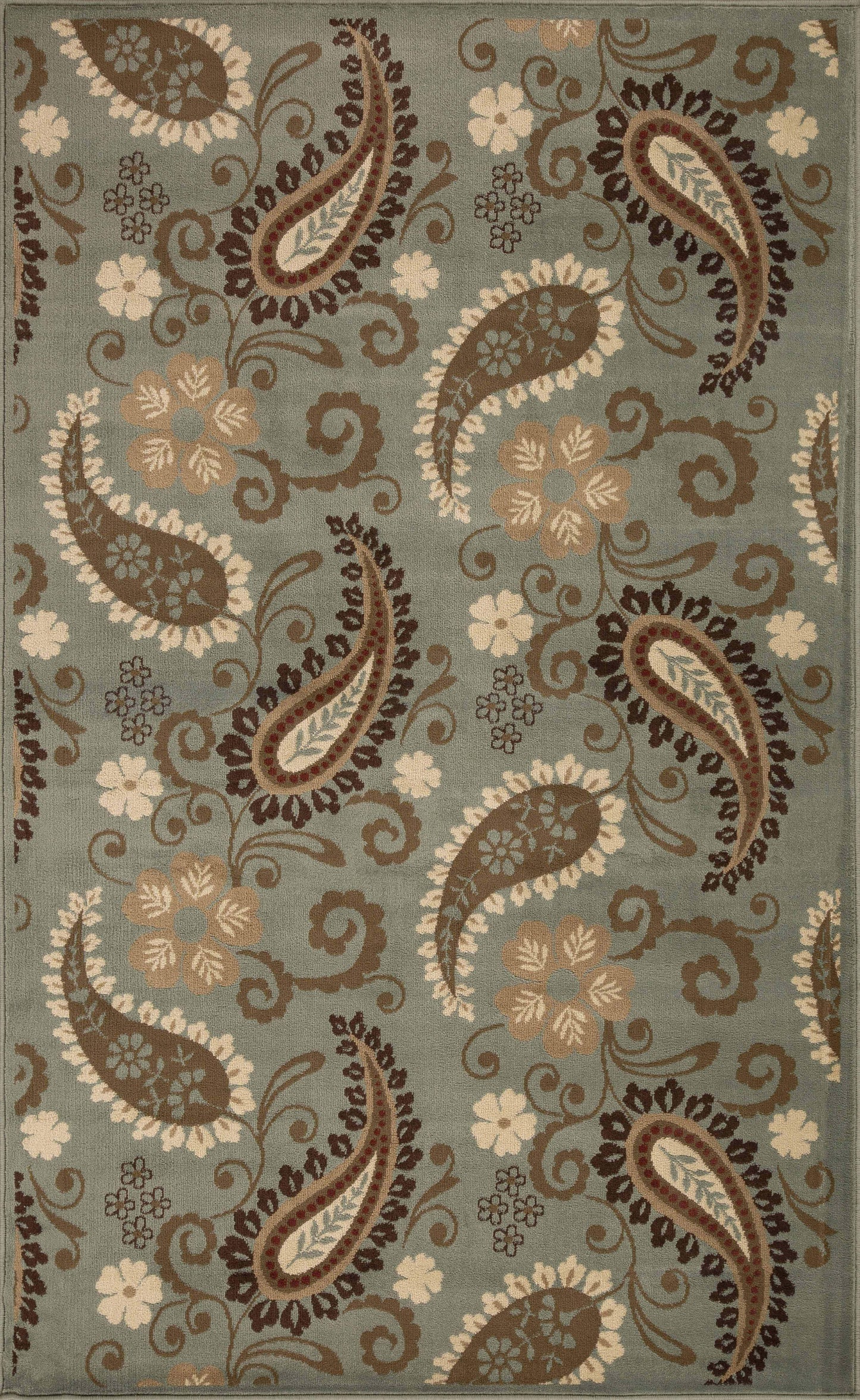 Parkway Vintage Floral Indoor Area Rug or Runner Rug