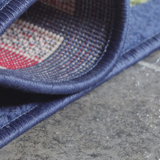 Superior Eastyn Casual Stripe Geometric Indoor/Outdoor Area Rug