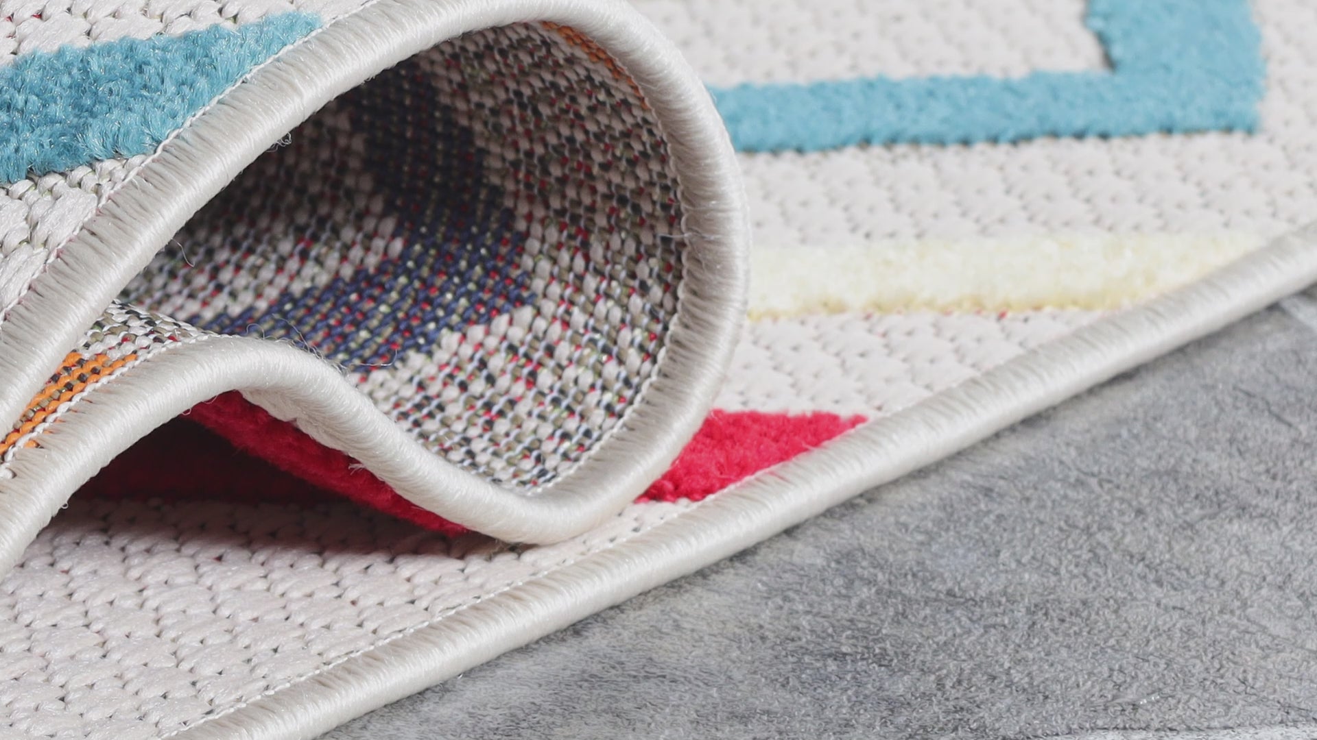 Superior Area Rug Indoor Outdoor Geometric Modern Rug 