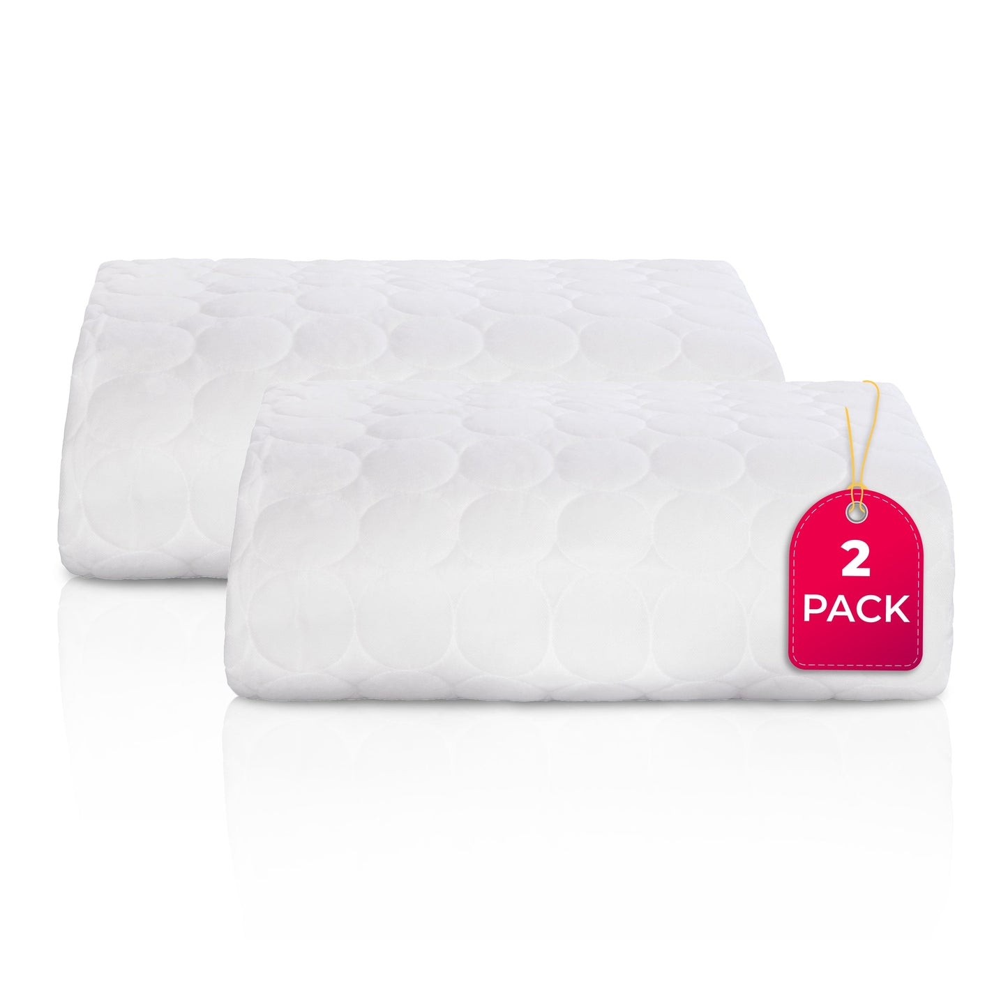 Quilted Down Alternative Microfiber Deep Pocket Mattress Pad