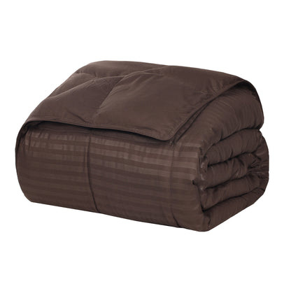 Reversible All Season Down Alternative Solid Bed Blanket