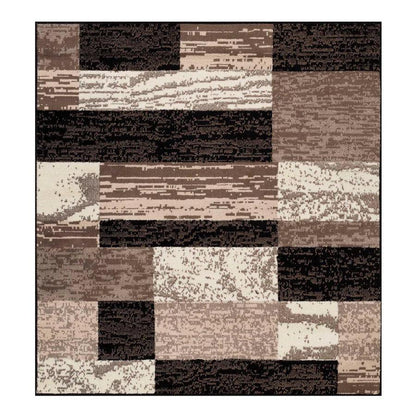 Rockwood Modern Geometric Patchwork Indoor Area Rug or Runner