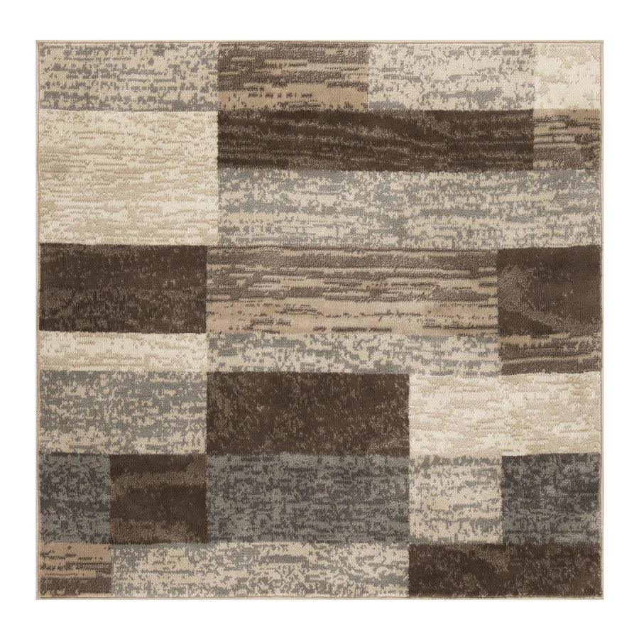 Rockwood Modern Geometric Patchwork Indoor Area Rug or Runner