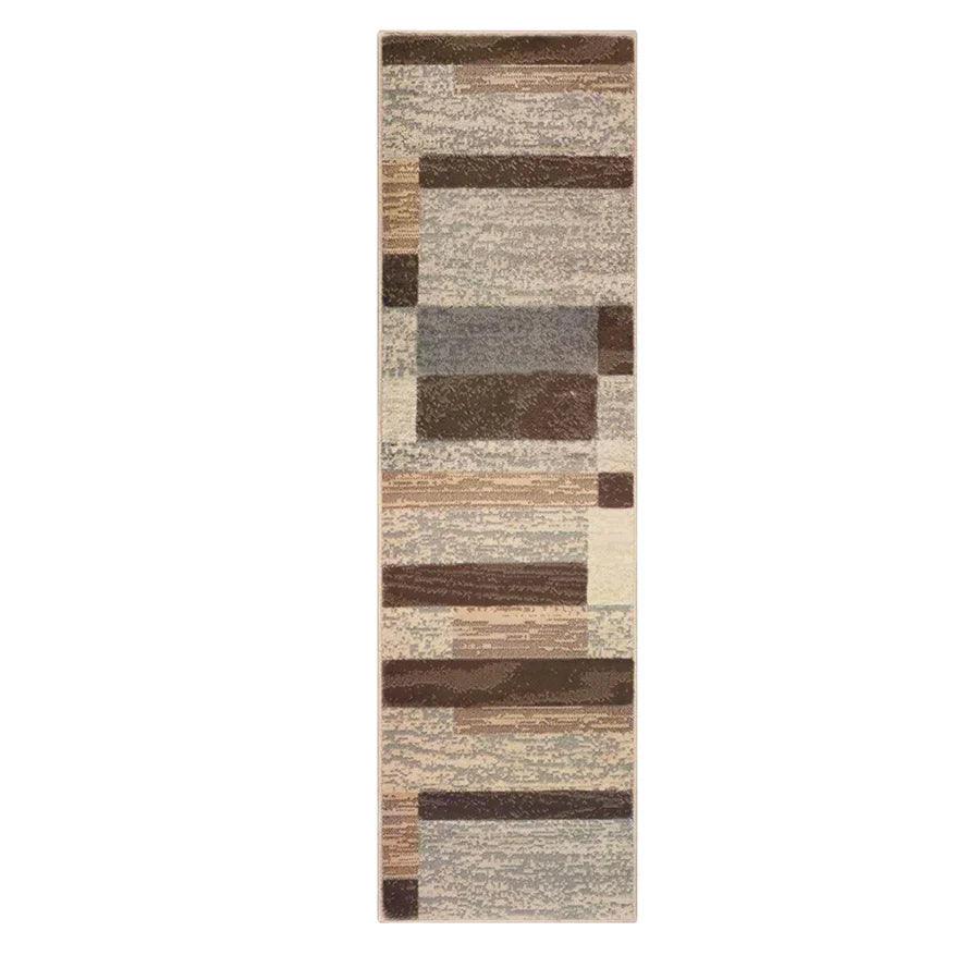Rockwood Modern Geometric Patchwork Indoor Area Rug or Runner