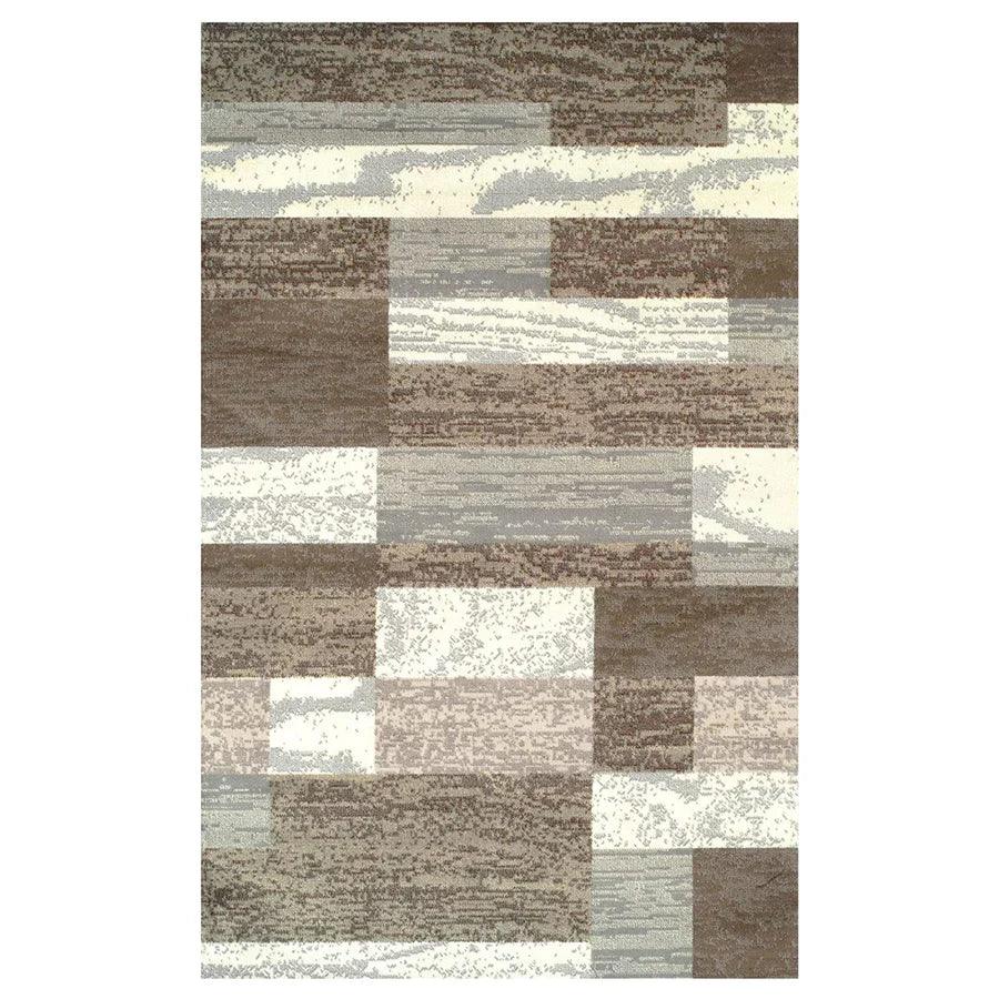 Rockwood Modern Geometric Patchwork Indoor Area Rug or Runner