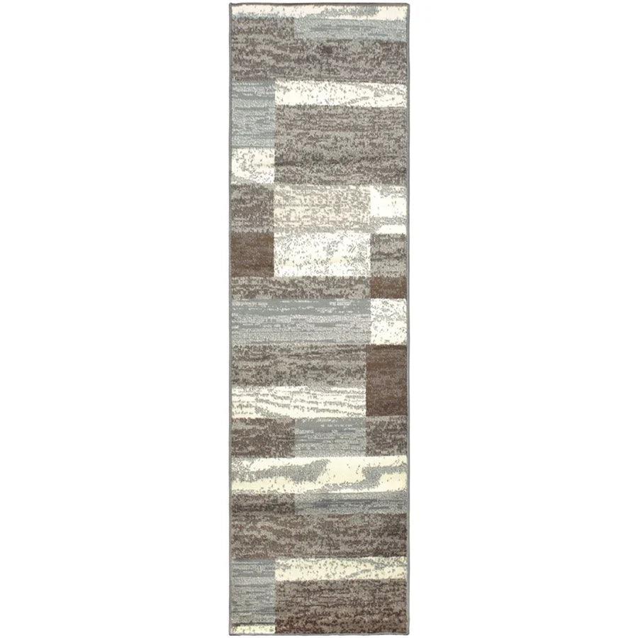 Rockwood Modern Geometric Patchwork Indoor Area Rug or Runner