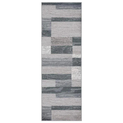 Rockwood Modern Geometric Patchwork Indoor Area Rug or Runner
