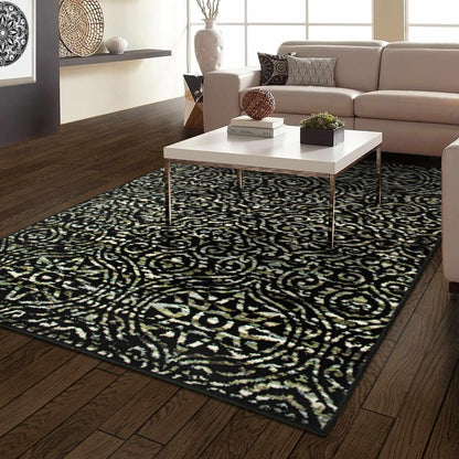  Carson Bohemian Damask Area Rug Or Runner Rug 