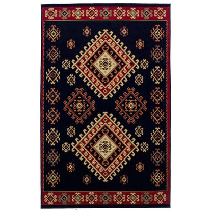 Santa Fe Southwestern Geometric Tribal Indoor Area Rug