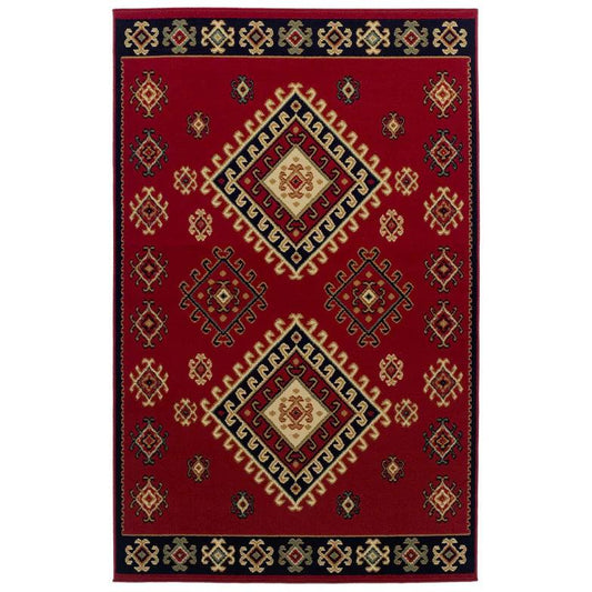 Santa Fe Southwestern Geometric Tribal Indoor Area Rug
