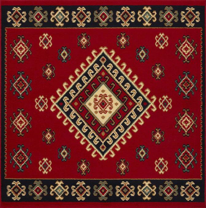 Santa Fe Southwestern Geometric Tribal Indoor Area Rug